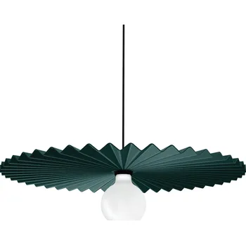 Linea Light CA021AGBEZZ Doge_P, moderní tyrkysové závěsné svítidlo, 1x22W E27, průměr 58,4cm
