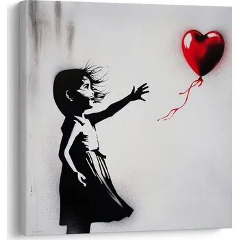 Obraz Dovido Obraz srdce ve větru street art