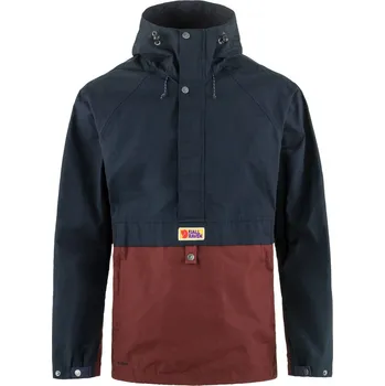 bunda pánská FJÄLLRÄVEN Vardag Anorak M Dark Navy-Maroon - S