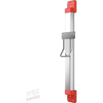 Vysoušeč rukou Držák na vysoušeč vlasů Franke KWC ACDR0005 (výškově nastavitelný, červený)