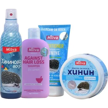Nestandardní parfém Milva For Her Set Kompletní kúra proti řídnutí vlasů pro ženy