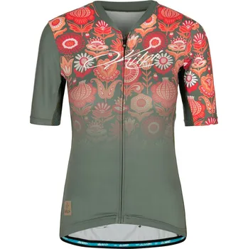 cyklistický dres Dámský cyklistický dres Kilpi Oreti-W Velikost: M / Barva: zelená