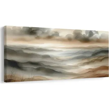 Obraz Dovido Obraz tlumené kopce v mlze