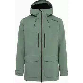 Pánská softshellová bunda PORSCHE DESIGN Masterpiece jacket Bunda sportovní volnočasová eukalyptová zelená (100% nepromokavá bunda v běžném střihu s technologií Sympatex®.)
