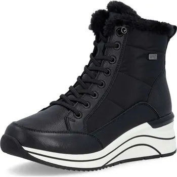 Dámské kozačky Rieker Dámská kotníková obuv REMONTE D0T80-00 černá W5 43