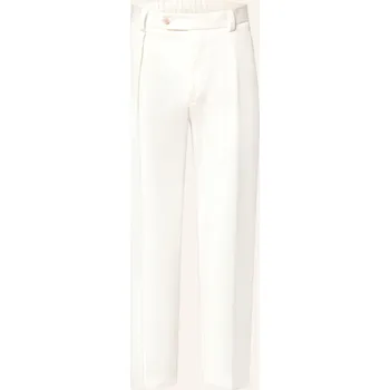 Pánské oblečení Boss Pánské Kalhoty Regular Fit, krémová, 54