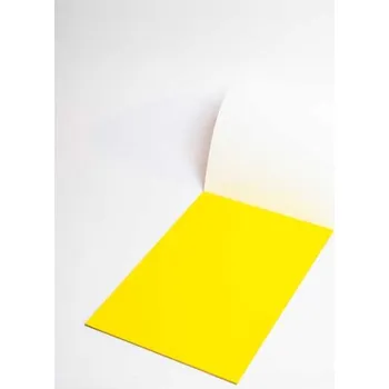 Potravinová fólie Elektrostatická popisovací fólie Symbioflipcharts 50 x 70 cm - 25 listů, žlutá