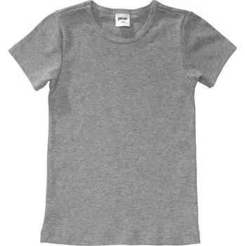 Chlapecké tričko Pleas Chlapecké tričko s krátkým rukávem šedé melé 092 (147330-202-092)