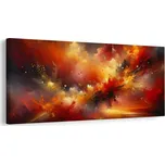 Dovido Obraz žhavá abstraktní bouře