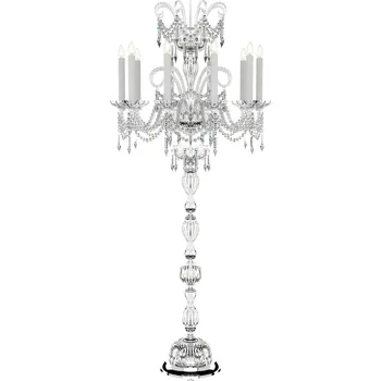 Stojací lampa Podlahová lampa ES6181003K, Varianta Stříbrná