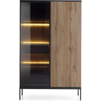 Komoda Komoda dub wotan černá 166 x 104 x 39 cm DMK