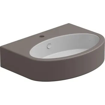 Umyvadlo Umyvadlo Like 60BW keramické, dvoubarevné, 60x44 cm, LKLAVBW60BI000029