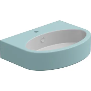 Umyvadlo Umyvadlo Like 60BW keramické, dvoubarevné, 60x44 cm, LKLAVBW60BI000037