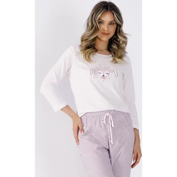 Dámské pyžamo JAKS Dámské pyžamo fialové Danna Velikost: XL