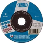 Řezný kotouč TYROLIT BASIC T41 125 x 1,0 x 22,23 ocel/nerez