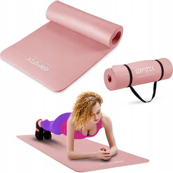 podložka na cvičení PODLOŽKA NA CVIČENÍ PILATES GYMNASTICKÁ KARIMATKA TLUSTÁ 1,5 CM GYMTEK