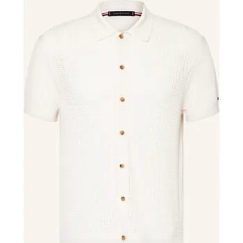 Pánská košile Tommy Hilfiger Pánská Úpletová Košile Relaxed Fit, režná, 46