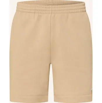 Pánské kraťasy Lacoste Pánské Šortky Z Mikinové Látky, béžová, 48