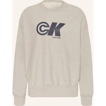 Pánská mikina Calvin Klein Jeans Pánská Mikina, šedá / tmavě modrá, S