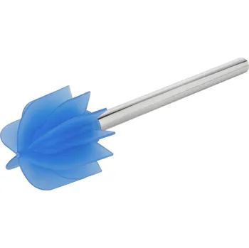 WC štětka WENKO Nerezová rukojeť a kartáč 75 mm, modrý