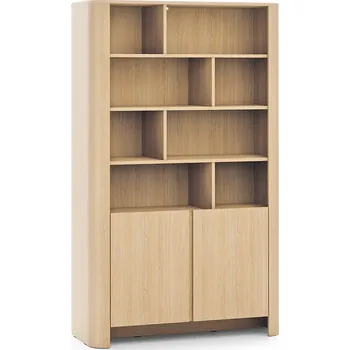 Knihovna Piaski Regál/knihovna BARI RG103 Barva: Dub Vicenza