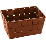 WENKO Úložný box dlouhý ADRIA hnědý 14x9x19 cm