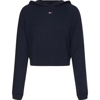 Dámská mikina Dámská tenisová mikina Tommy Hilfiger Slim Soft - desert sky Tyrkysový (L)
