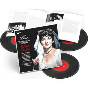 Zahraniční hudba Giacomo Puccini / Maria Callas, Giuseppe di Stefano, Tito Gobbi, Franco Calabres - Tosca (3LP, 5054197602054)