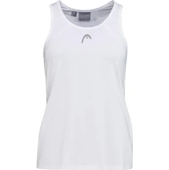Dámský tenisový top Head Club 22 Tank Top W - white Bílý (M)