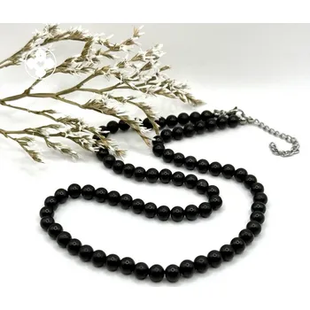 Náhrdelník Šungitový náhrdelník (Náhrdelník šungit)