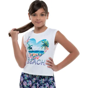 Dívčí tričko Dívčí trička Lucky in Love Novelty Print Aloha Tank Girls - multi Vícebarevný (S)