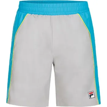 Pánské kraťasy Pánské tenisové kraťasy Fila Australian Open Jack Short - silver scone/hawaiian ocean Vícebarevný (XXL)