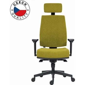 Powerton Kancelářské ergonomické křeslo Jana, Zelené