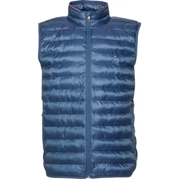 Pánská vesta Pánská tenisová vesta Tommy Hilfiger Packable Recycled - deep indigo Modrý (S)