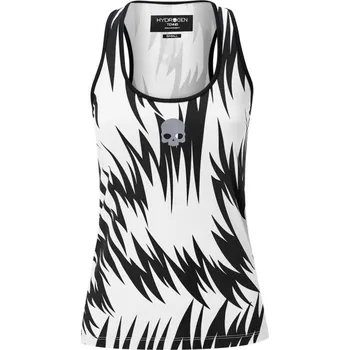 Dámský tenisový top Hydrogen Scratch Tank Top - white Vícebarevný (L)
