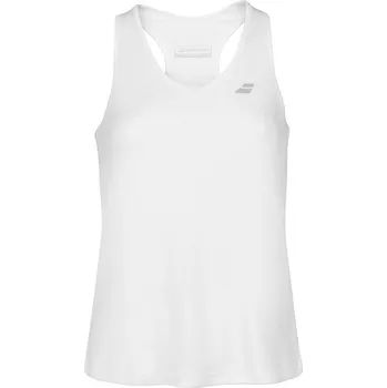 Dámský tenisový top Babolat Play Tank Top Women Bílý (L)