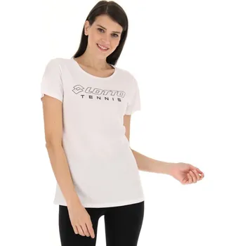 Dámské tričko Dámské tričko Lotto Squadra W II Tee - bright white Bílý (L)