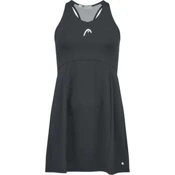 Dámské šaty Dámské tenisové šaty Head Spirit Dress - black Černý (XS)