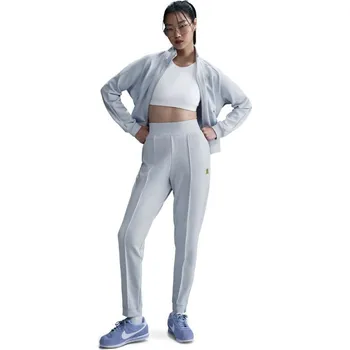 Dámské tenisové tepláky Nike Court Dri-Fit Heritage Knit Pant Modrý (M)