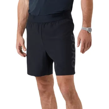 Pánské kraťasy Pánské tenisové kraťasy Björn Borg Pocket Shorts - black beauty Černý (XXL)