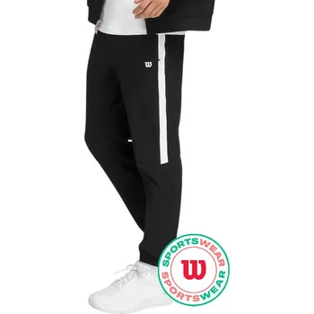 Pánské tenisové tepláky Wilson Grand Slam Jogger Černý (XL)