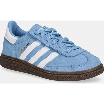 Chlapecká obuv Dětské semišové tenisky adidas Originals HANDBALL SPEZIAL JQ6381 modrá 55X, EUR 31