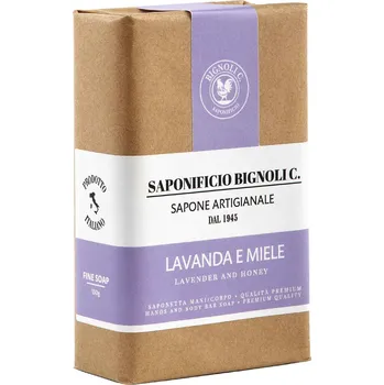 Mýdlo Saponificio Bignoli Carlo Lavanda e Miele mýdlo 150 g