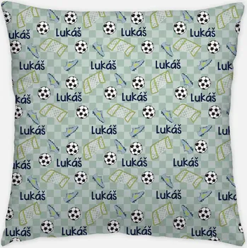 Polštář Polštář - Fotbal 2 40cm x 40cm