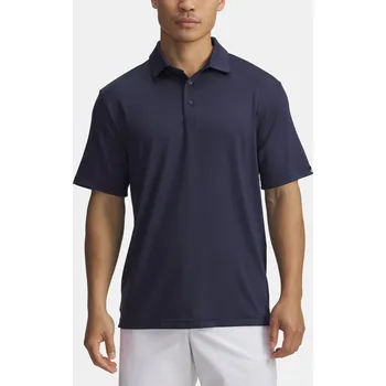 Pánské tričko Under Armour UA Plyoff 3.0 Stripe Polo 1383248-412 Modrá SM