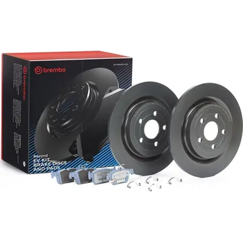Brzdový kotouč Souprava brzd, kotoučová brzda BREMBO KT 08 027