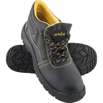 Pracovní obuv PRACOVNÍ OBUV BOZP BEZPEČNOSTNÍ KOTNÍKOVÉ BOTY Z KŮŽE vel. 50