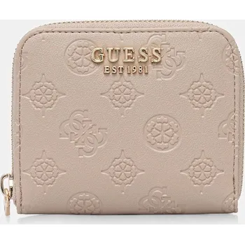 Peněženka Peněženka Guess PHOEBE dámská, béžová barva, SWPD96 65137 SWPD96.65137 80X, vel. ONE SIZE