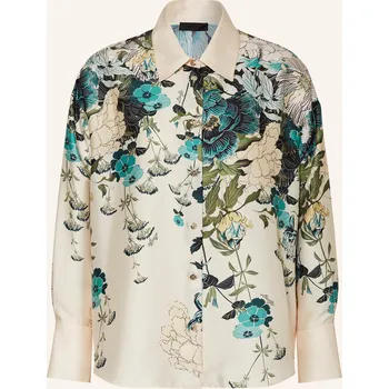 Liu Jo Dámská Košilová Halenka, krémová / zelená / modrá, 36