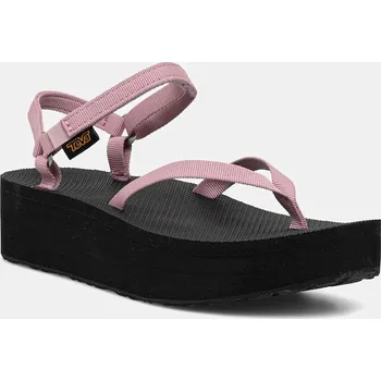Dámské sandále Sandály Teva Flatform Sandal Slim dámské, fialová barva, na platformě, 1164630 40X, EUR 37
